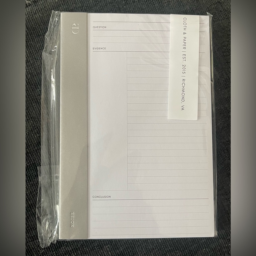 Cloth and Paper - Left Bound Notepad